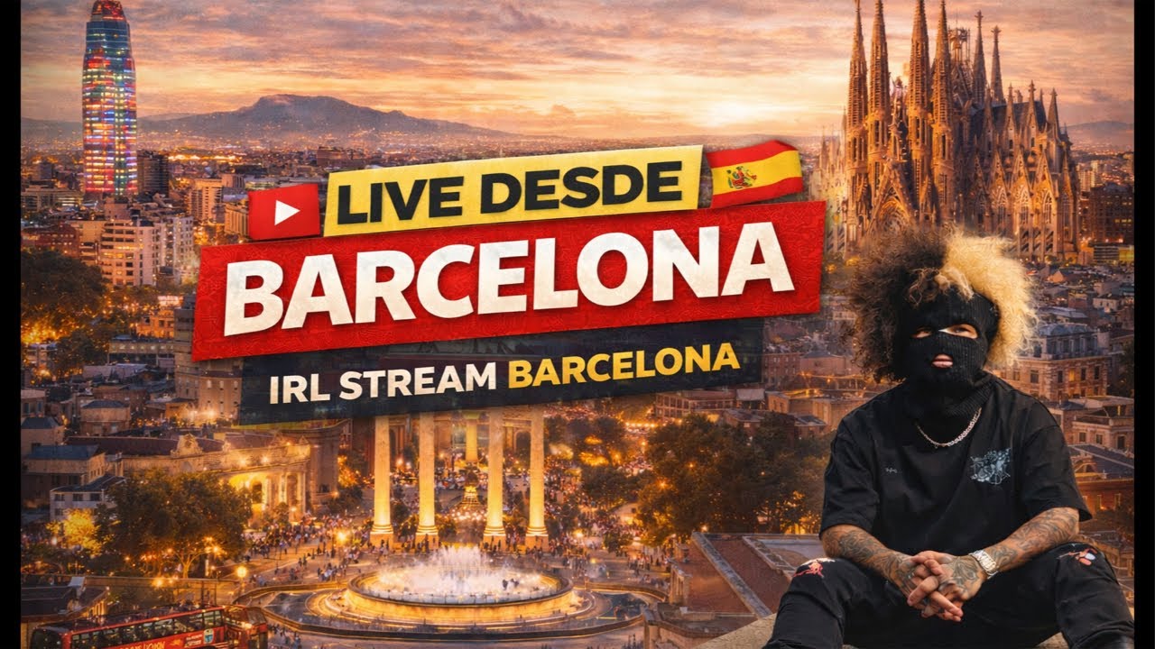 [LIVE] IRL STREAM IN BARCELONA 🇪🇸/ AO VIVO EM BARCELONA 🇪🇸 BARCELONA #barcelona #españa #travel