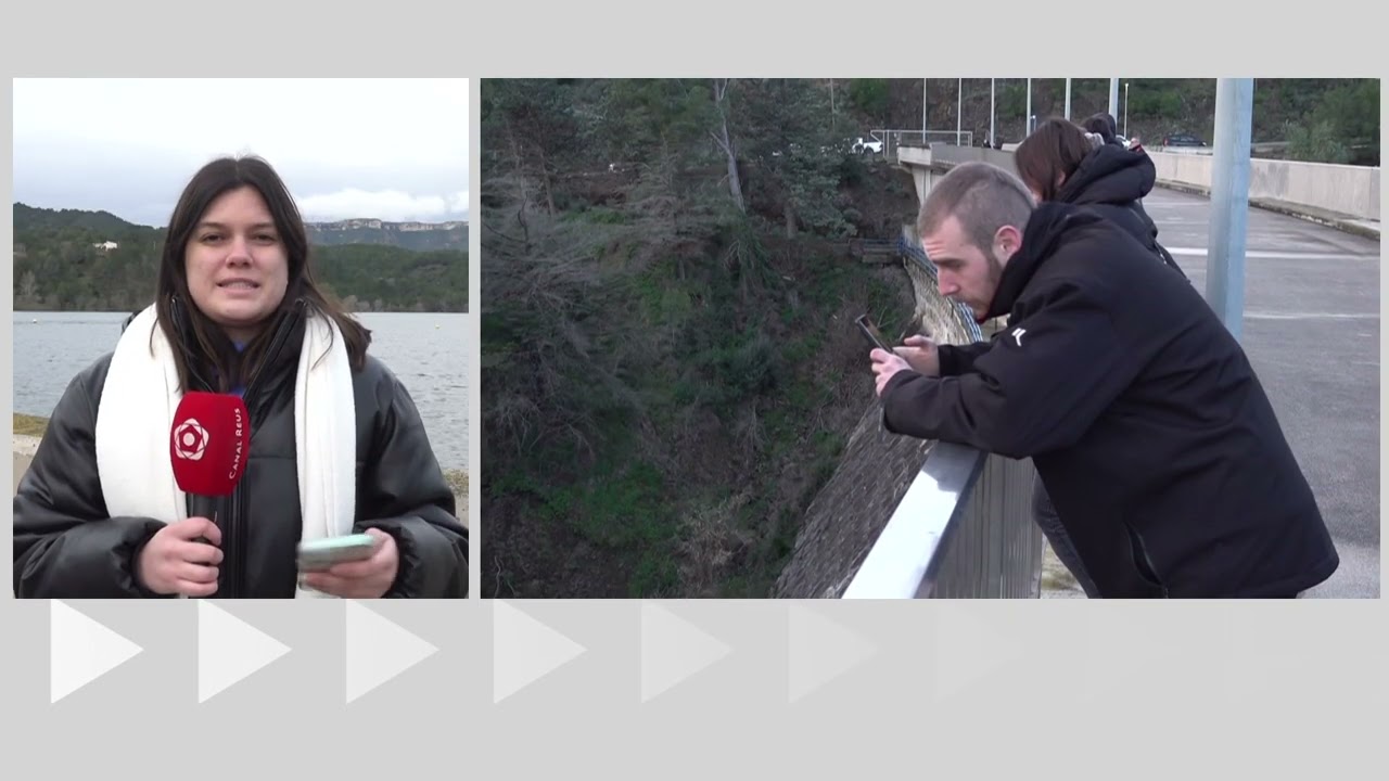 El pantà de Riudecanyes torna a desembassar aigua després de sis anys