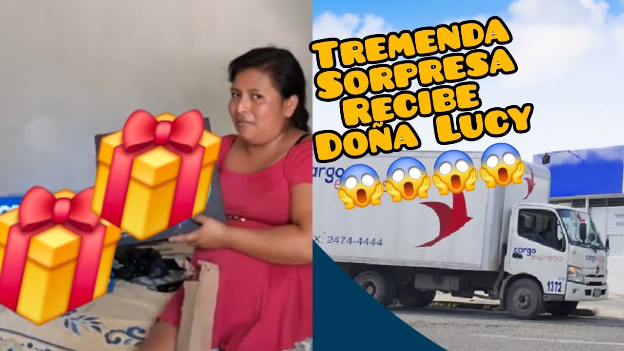 Doña Lucy Recibio🎁 Una Gran Bendicion😱 de Parte De una Suscriptora 🕵‍♀️Desde España😱