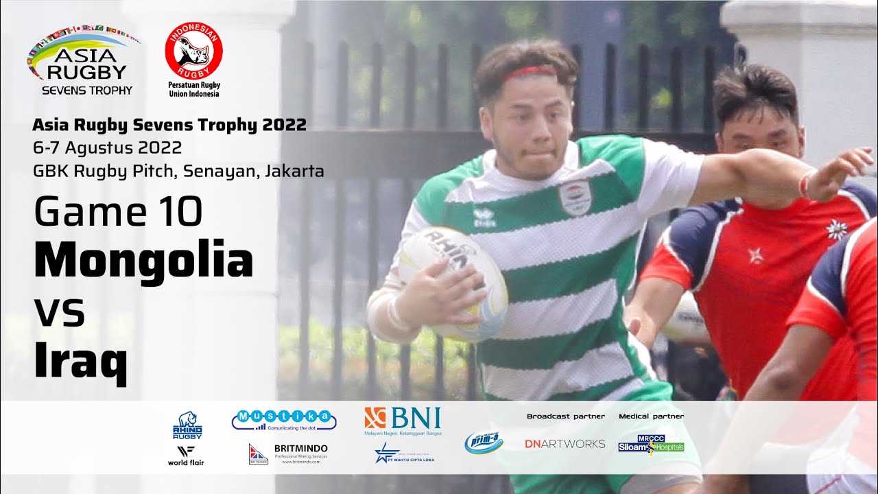 Game 10 Group B Men -  Mongolia vs Iraq (Asia Rugby Sevens Trophy 2022)