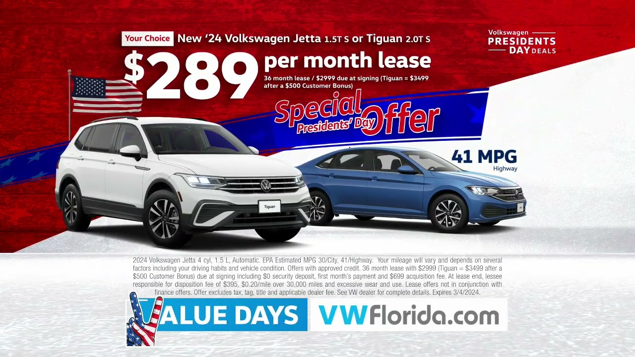 Volkswagen South Florida - VW Value Days - Presidents' Day Deals - Jetta - Tiguan - 15
