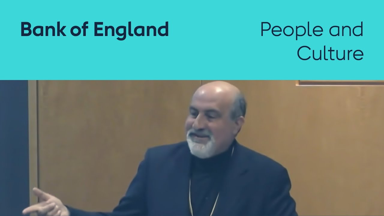 Bank of England Flagship Seminar with Nassim Nicholas Taleb