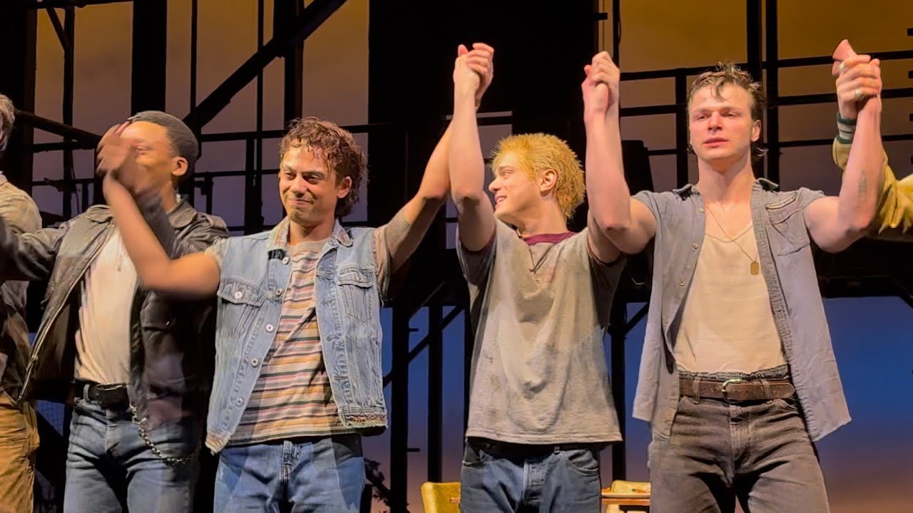 Final bows for many of The Outsiders Musical cast