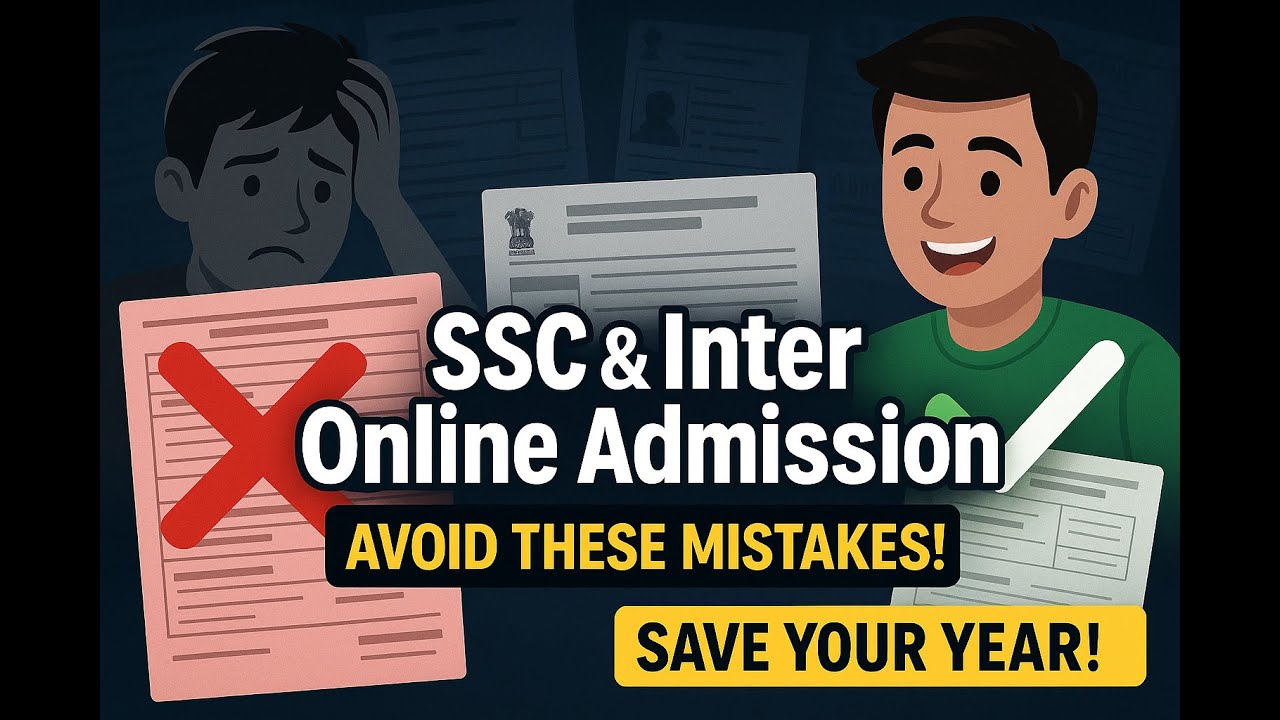 SSC & Open Intermediate Online Admission: Avoid Mistakes! Full Form Guide