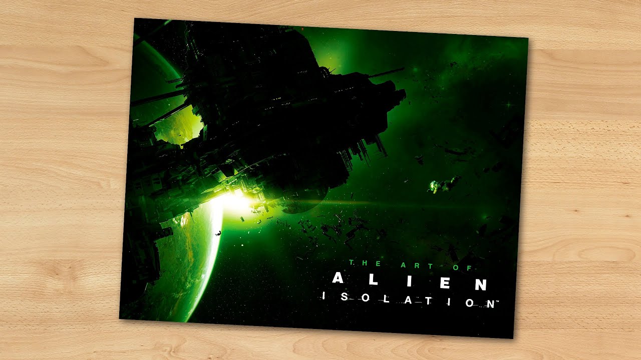 The Art of Alien: Isolation (book flip)