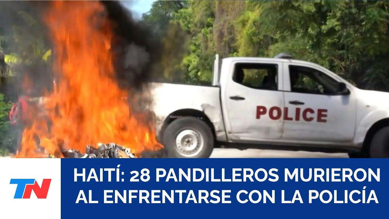 TENSIÓN EN HAITÍ I La policía junto a civiles mataron a 28 pandilleros en Puerto Príncipe