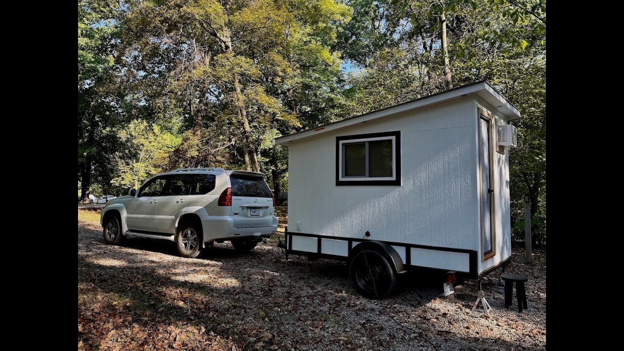 DIY Utility Trailer Camper