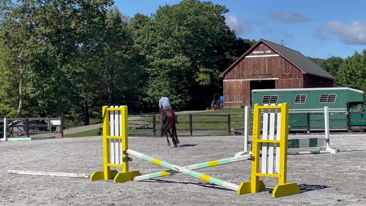 Zach 1st time over fences 9/8/25