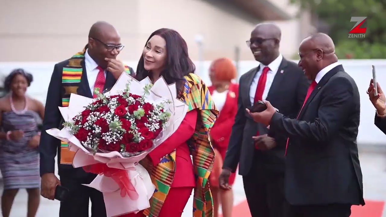 Dame Dr. Adaora Umeoji OON, GMD/CEO - Zenith Bank PLC's Visit to Zenith Bank Ghana