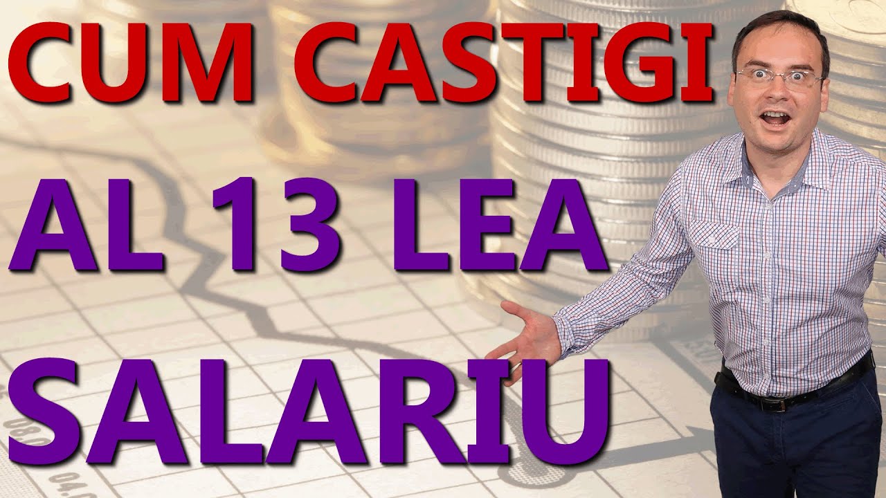 Cum castigi al 13-lea salariu?