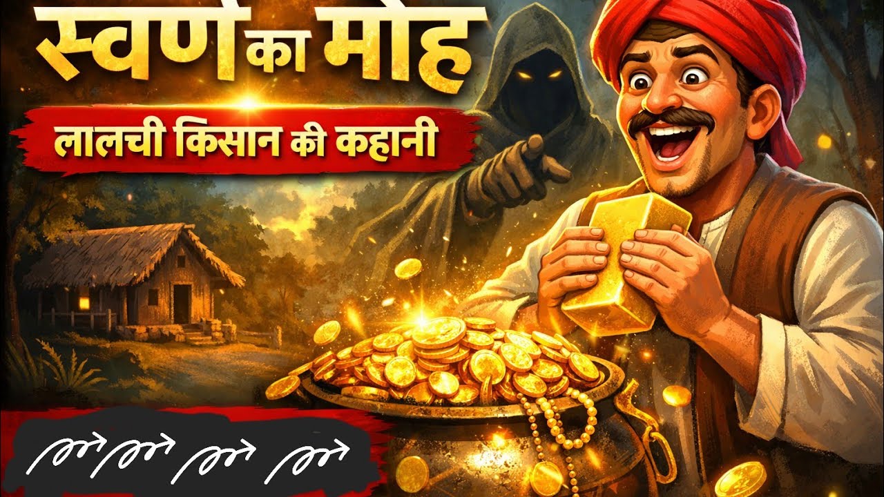 स्वर्ण का मोह – एक लालची किसान की कहानी