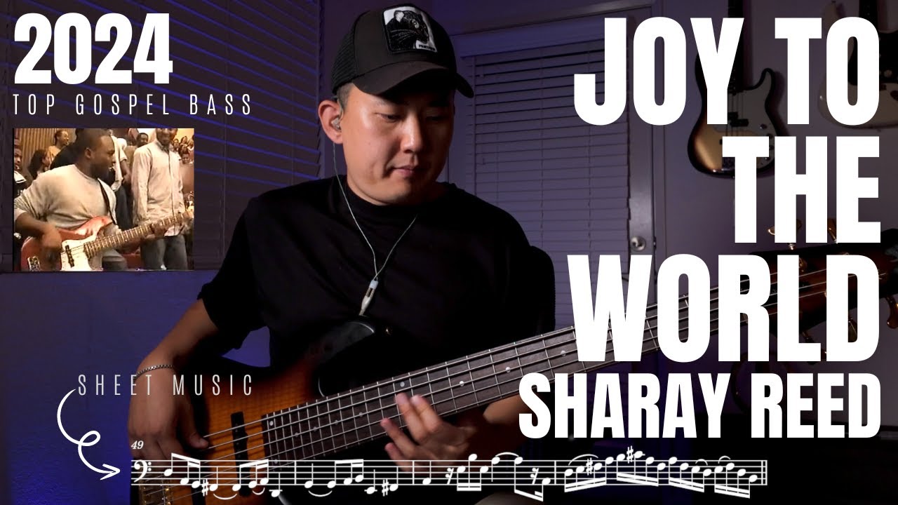 Joy to the World - Sharay Reed Bass Cover | Peter K. Lee | Kraków Gospel Choir | Sheet music