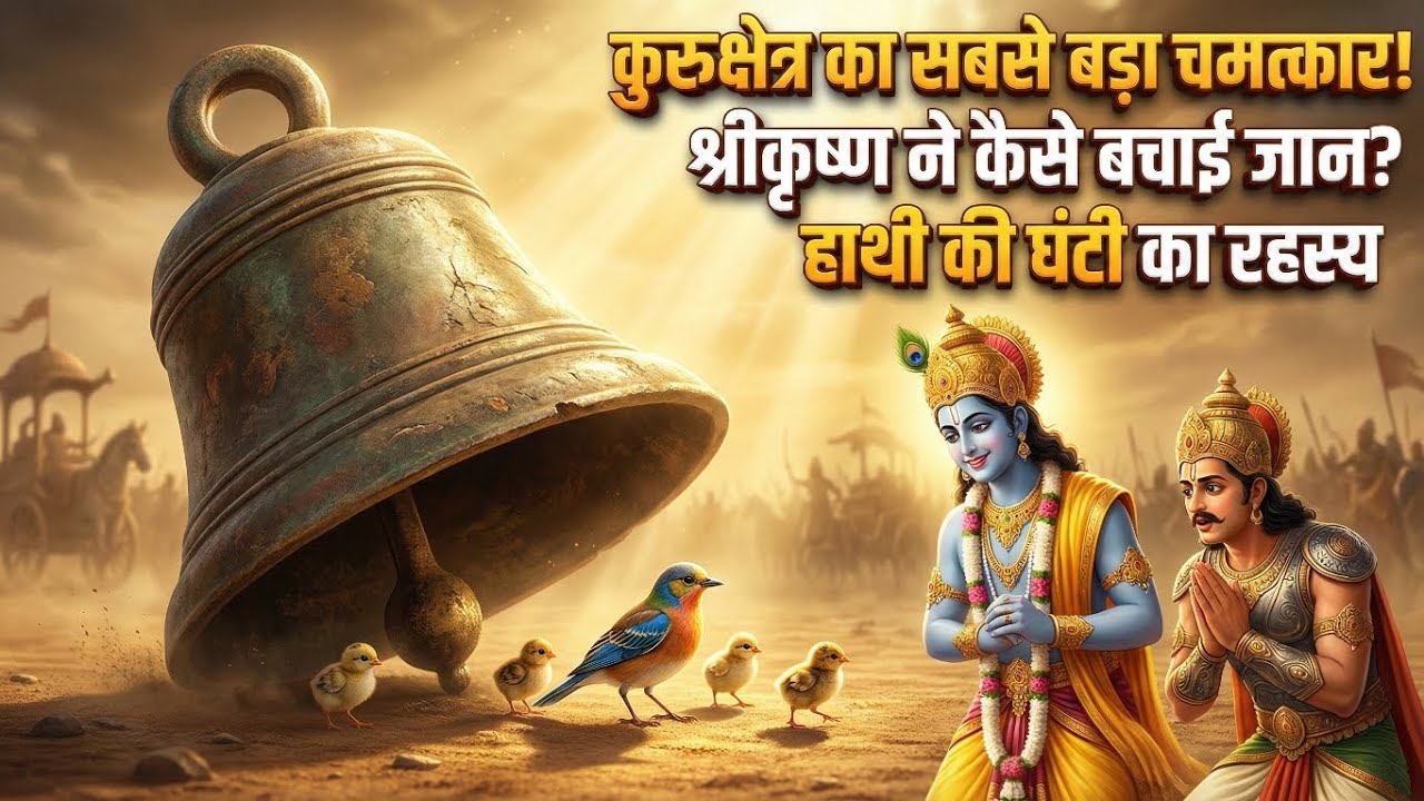 कुरुक्षेत्र के युद्ध में श्रीकृष्ण ने कैसे बचाई एक नन्ही चिड़िया की जान? @GauriRelatoLab 