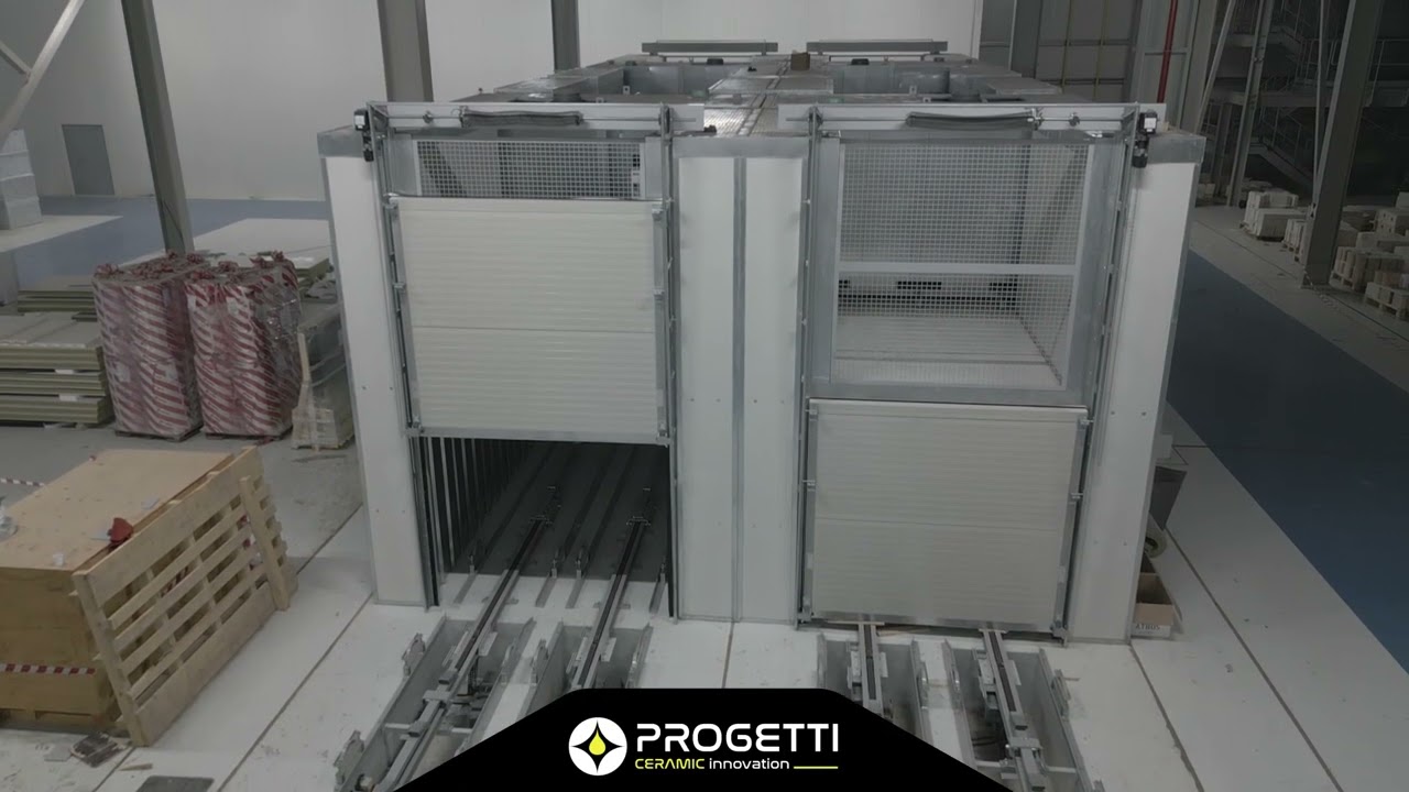 Glass Fiber Drying with Handling System
