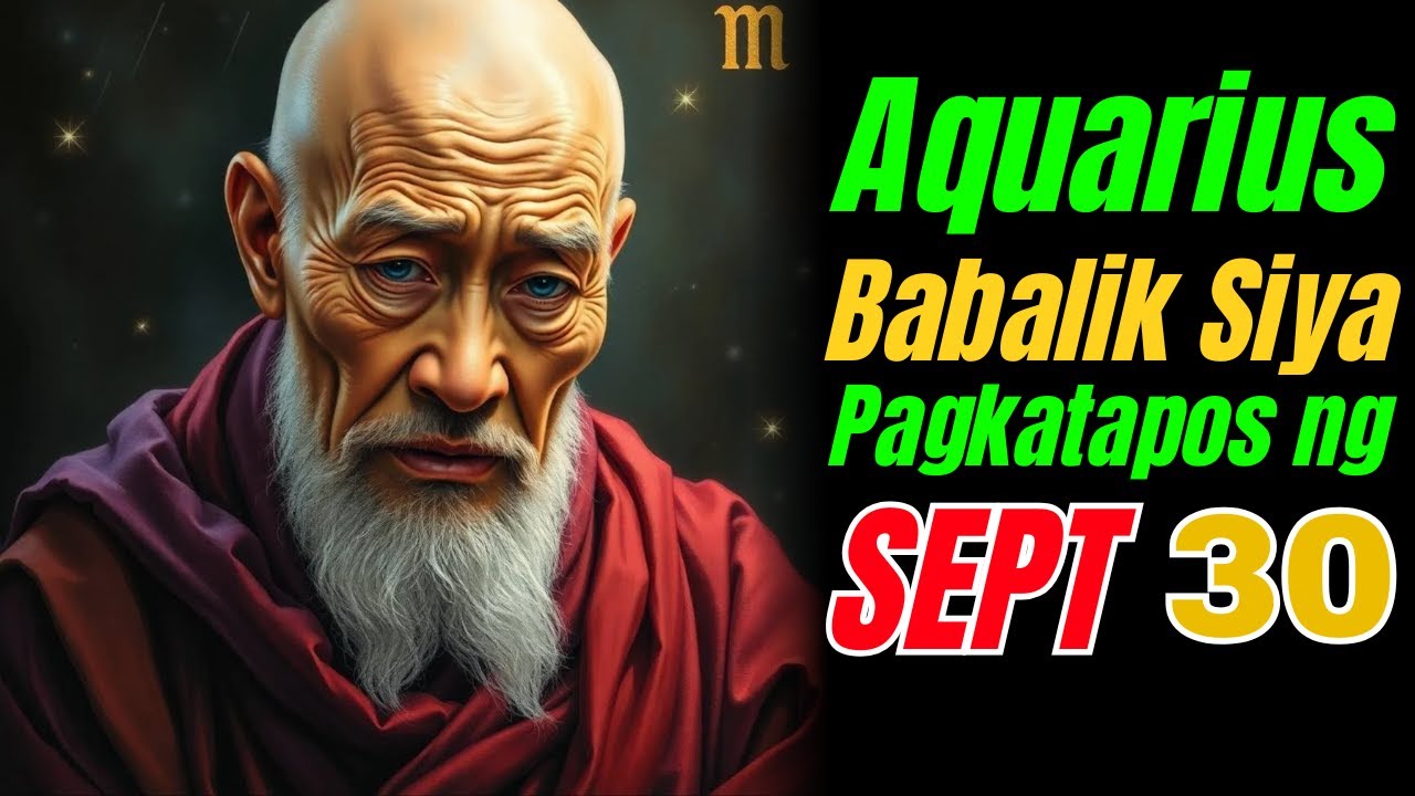 Aquarius 🔥 Ang Matagal Mo Nang Hinihintay… Babalik Pagkatapos ng Oktubre 3