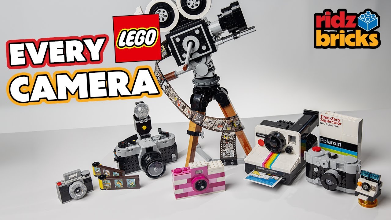 Photographer Reviews Every LEGO Camera! Even A Real Working Digital LEGO Camera!