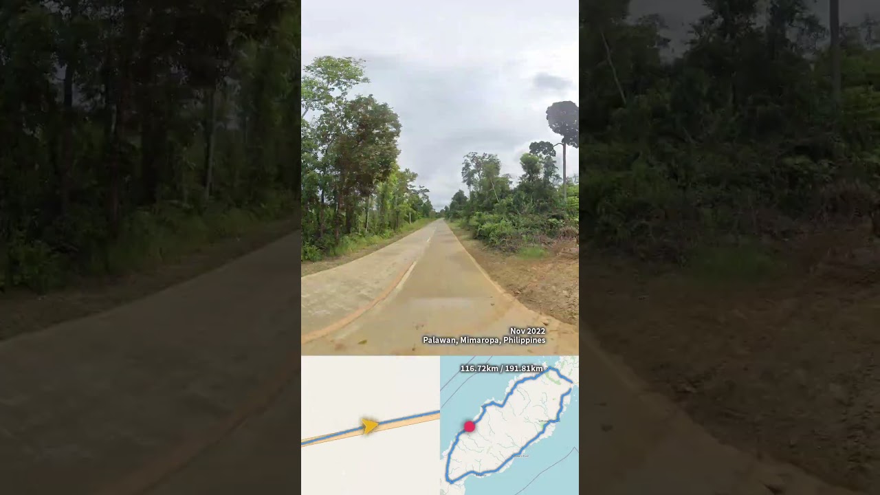 191.81km Mimaropa Driving in #Philippines with #streetview