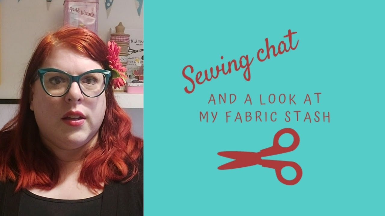 Join me for a sewing chat! Fabric haul, plans and a sewing room hack!