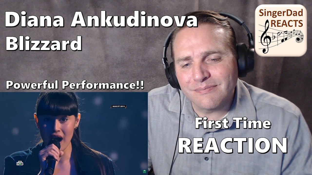 Classical Singer Reaction - Diana Ankudinova | Blizzard. One of My Favorite Diana Performances!