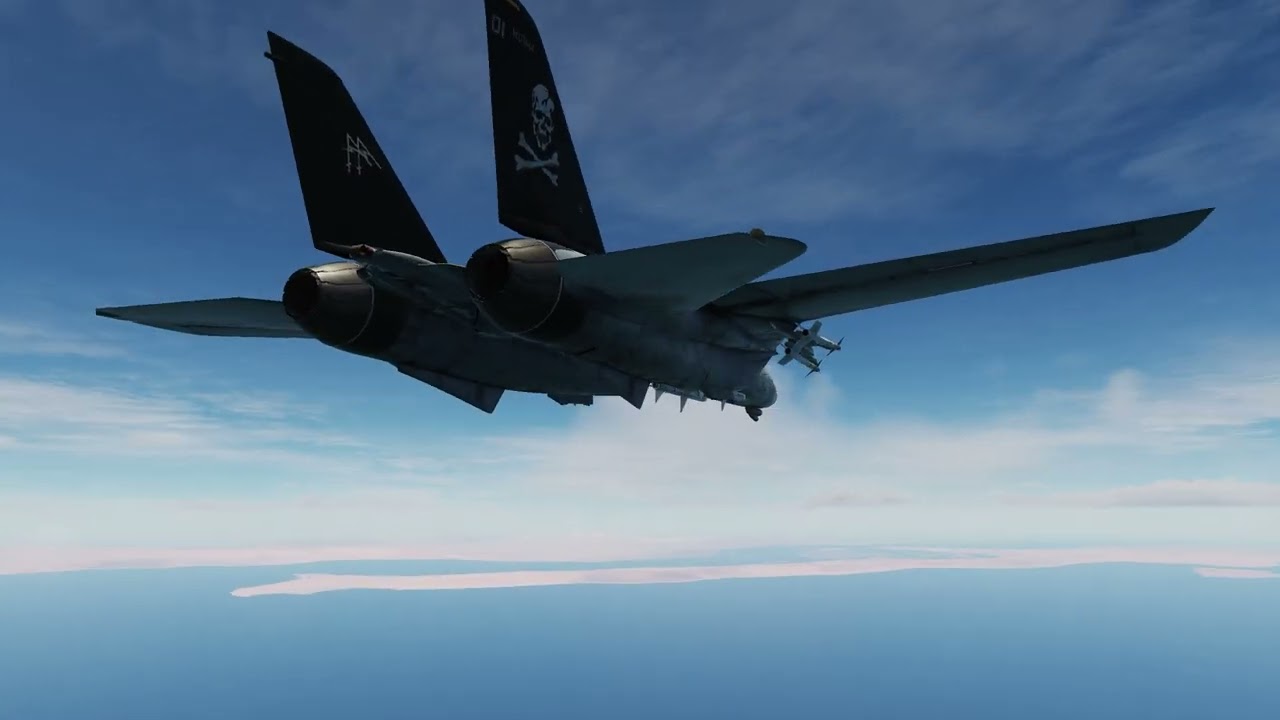 DCS  F14 B     eject !   eject !
