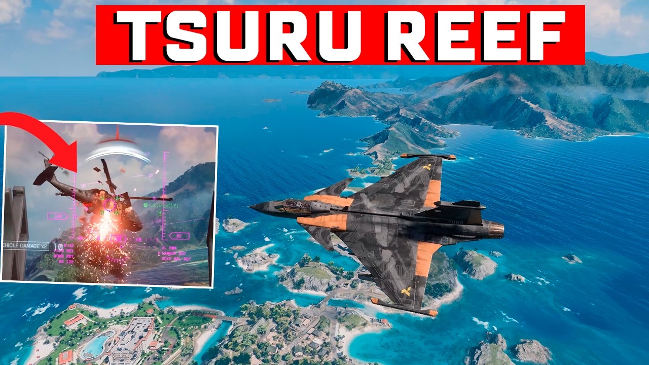 BF6 Aggressive Jet Gameplay on NEW Naval Map | Tsuru Reef