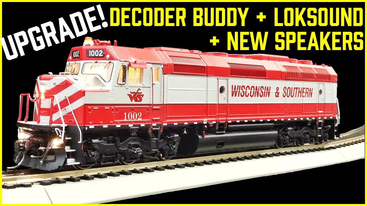 UPGRADE DCC sound and lighting effects and EASY Locomotive tune up