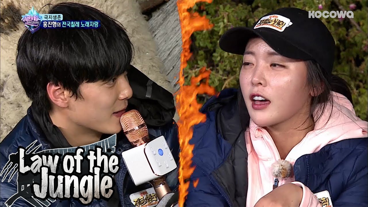 Chilean Singing Contest!! JR is the 1st Contestant [Law of the Jungle Ep 305]