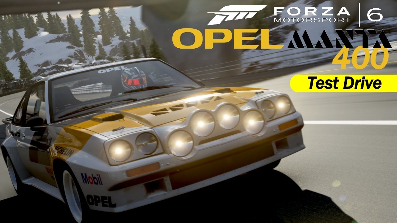 Forza Motorsport 6: Opel Manta 400 Test Drive [Bounty Car]