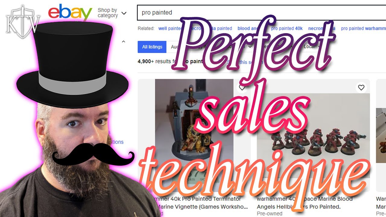 The ULTIMATE technique for SELLING your Warhammer 40,000 miniatures