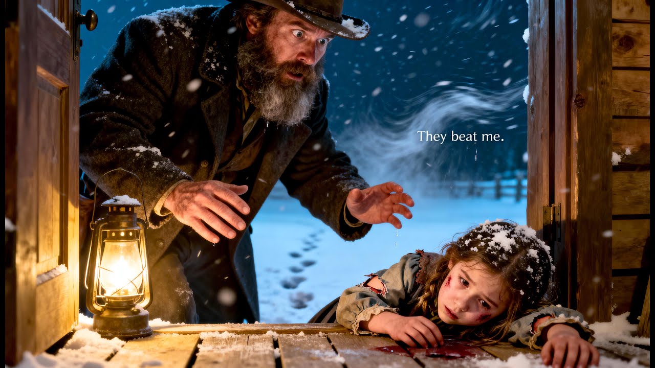 The Little Girl Collapsed On His Porch, Whispering, “They Beat Me…” — What the Giant Rancher Did ...