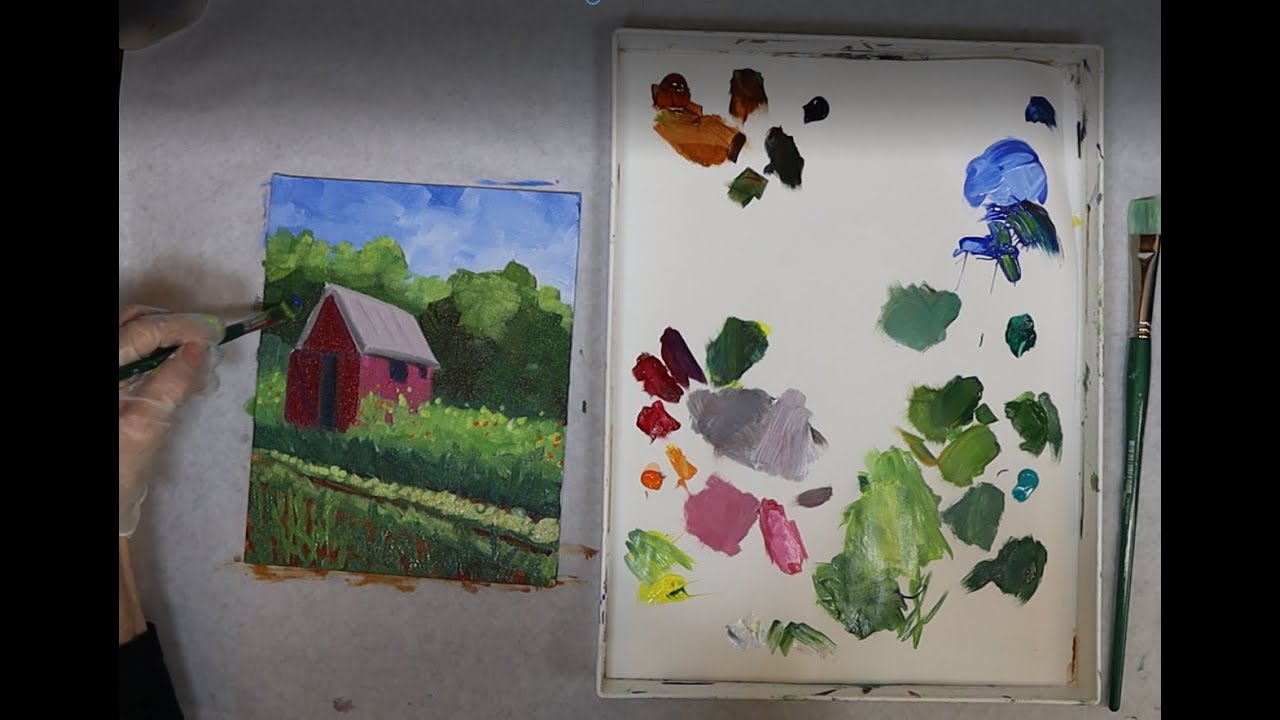 The Good and Not-So-Good News about Golden Open Acrylic Paints: LANDSCAPE PAINTING