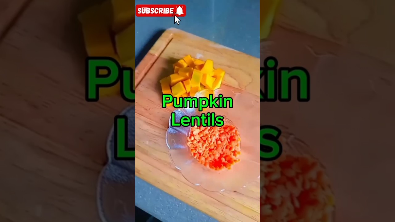 Pumpkin and lentils are very nutritious for babies try it #babychoice #cooking #recipe #toddlers