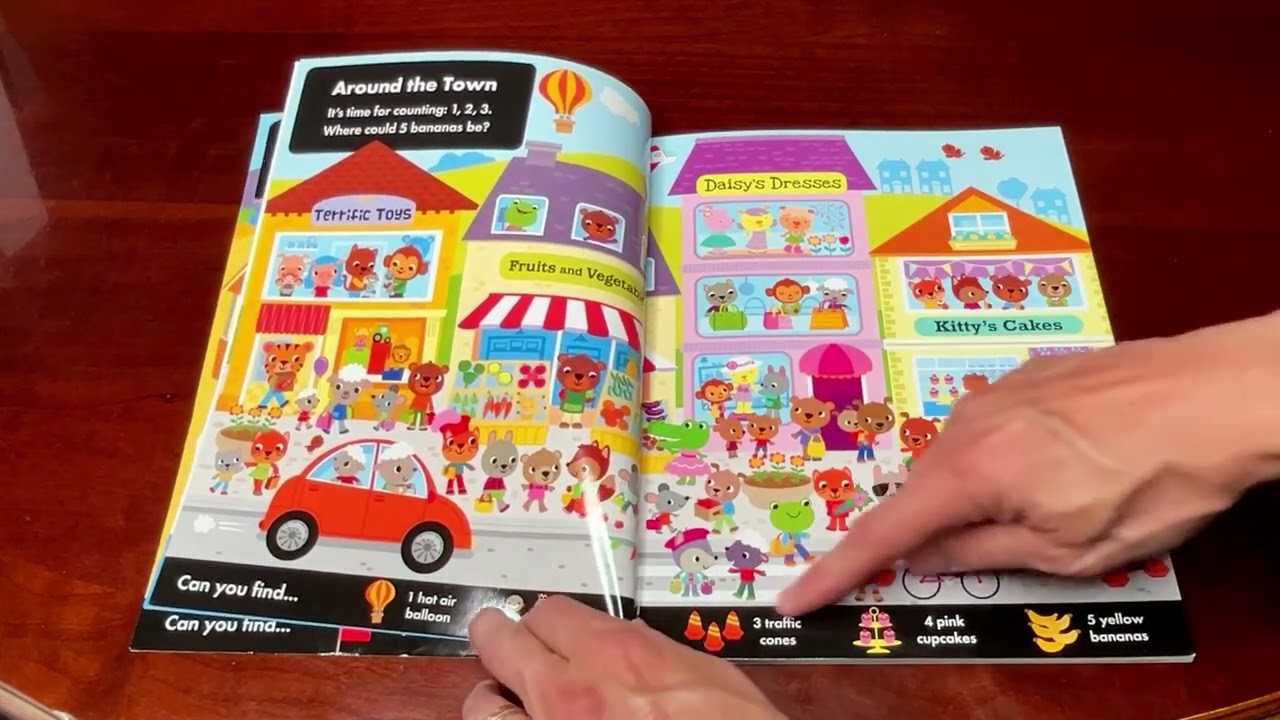 Peek Inside I SPY LEARN AND GO By Jonathan Litton