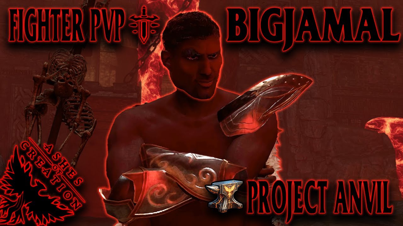 Ashes of Creation Phase 2.5 Gigachad Jamal Solo's Shol - Fighter PvP by BigJamal of Project Anvil