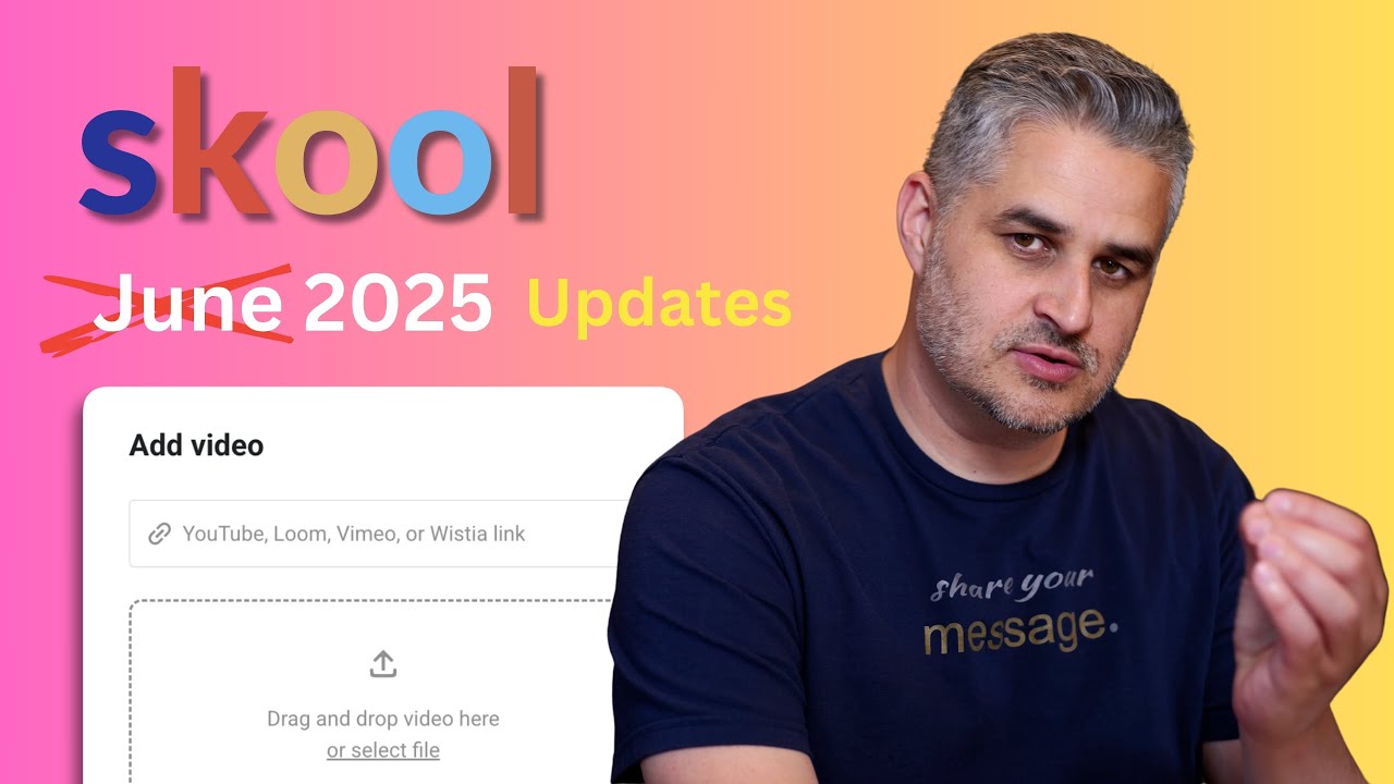 Skool Native Video Hosting - June 2025