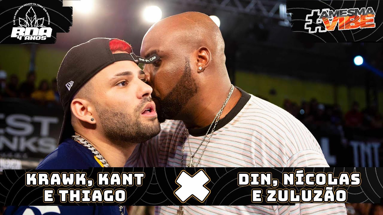 KRAWK KANT E THIAGO X ZULUZÃO, DOUGLAS DIN E NÍCOLAS WALTER | BDA 4 ANOS | #AMESMAVIBE