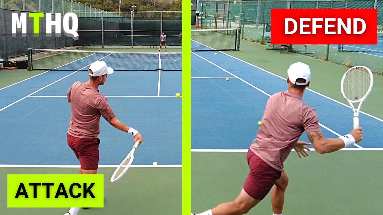Tennis Strategy Simplified: ATTACK & DEFEND (by former ATP 