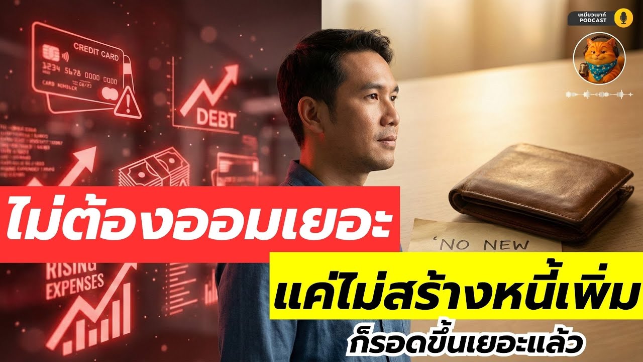 ไม่ต้องออมเยอะแค่ไม่สร้างหนี้เพิ่ม #เก็บเงิน #ออมเงิน #วิธีเก็บเงิน #วิธีออมเงิน #หนี้ครัวเรือน