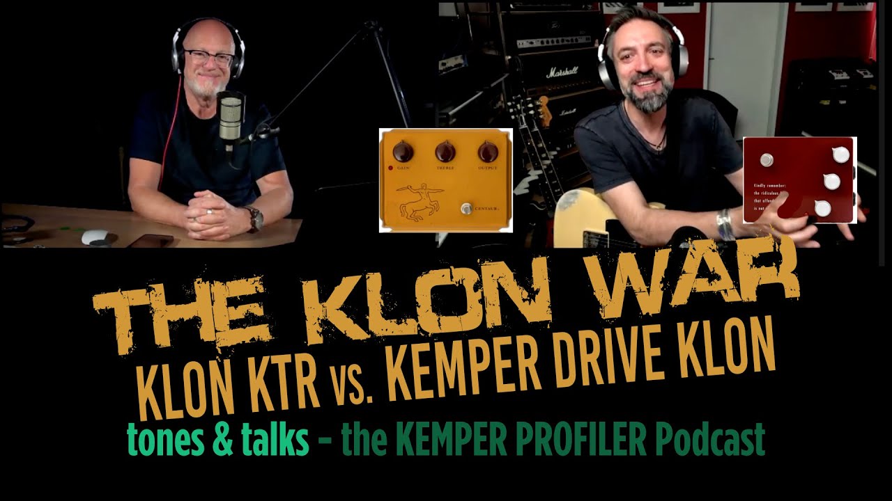 KEMPER PROFILER - Tones & Talks - KLON KTR vs. KEMPER Drive Klon