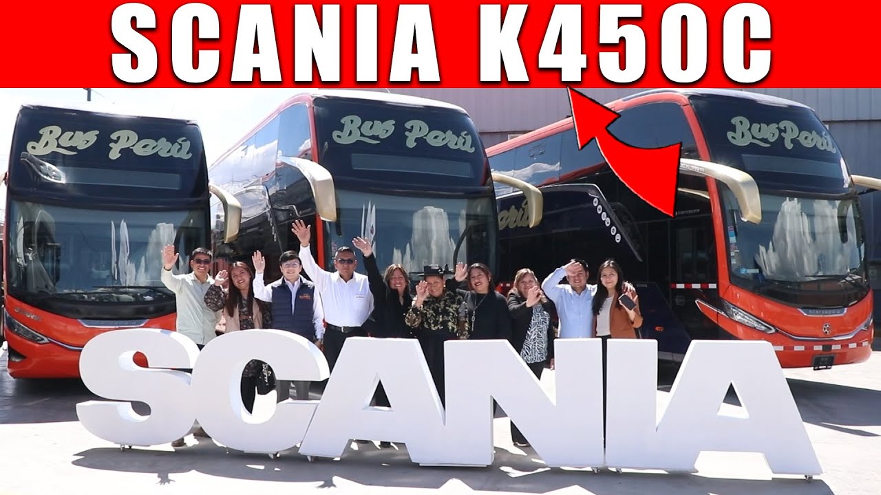BUS PERÚ es Scania: Entrega de flota K450C 6x2