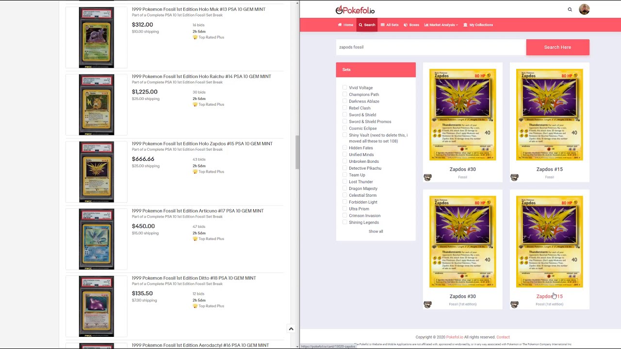 Buying Tips/Strategy For Pokémon PWCC Auctions [2020]