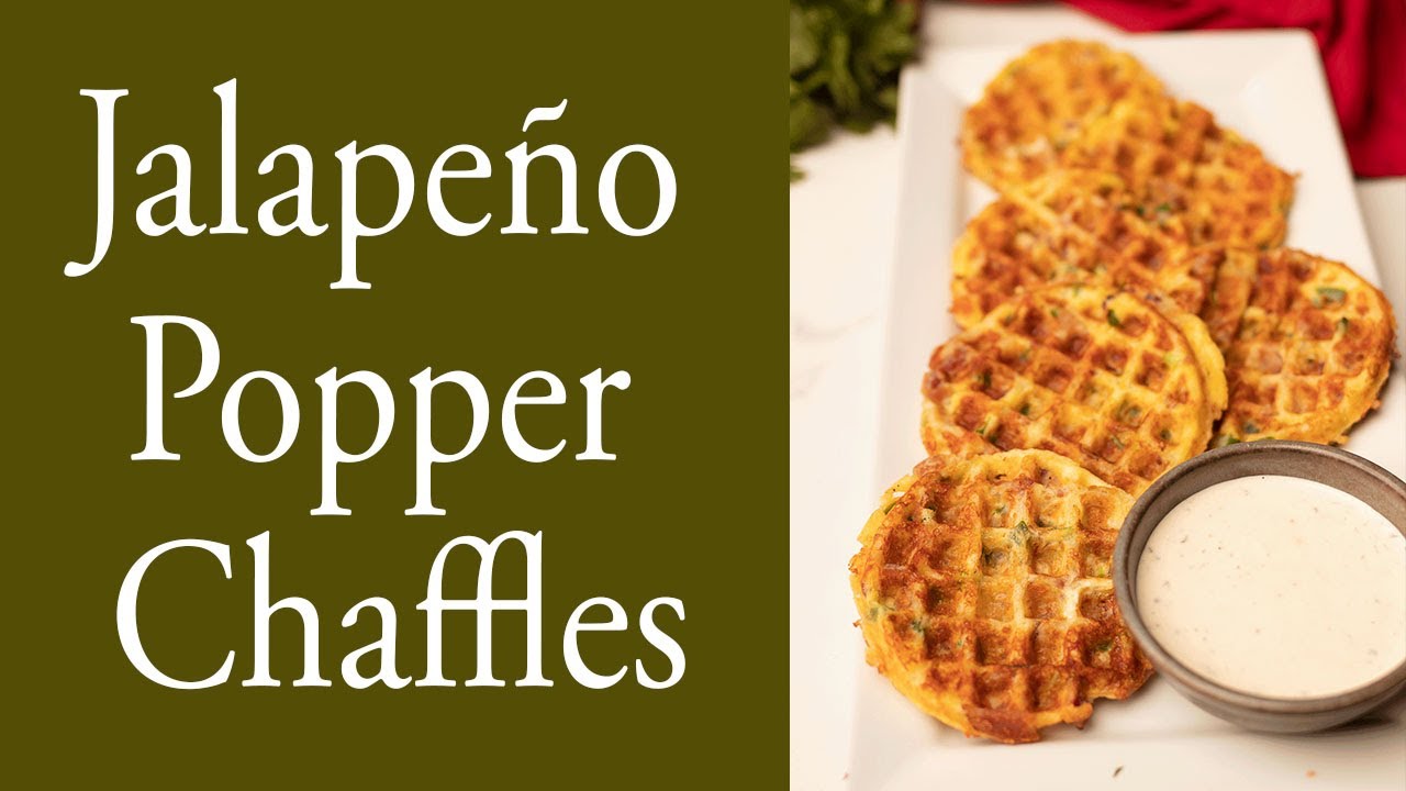 Jalapeño Popper Chaffles
