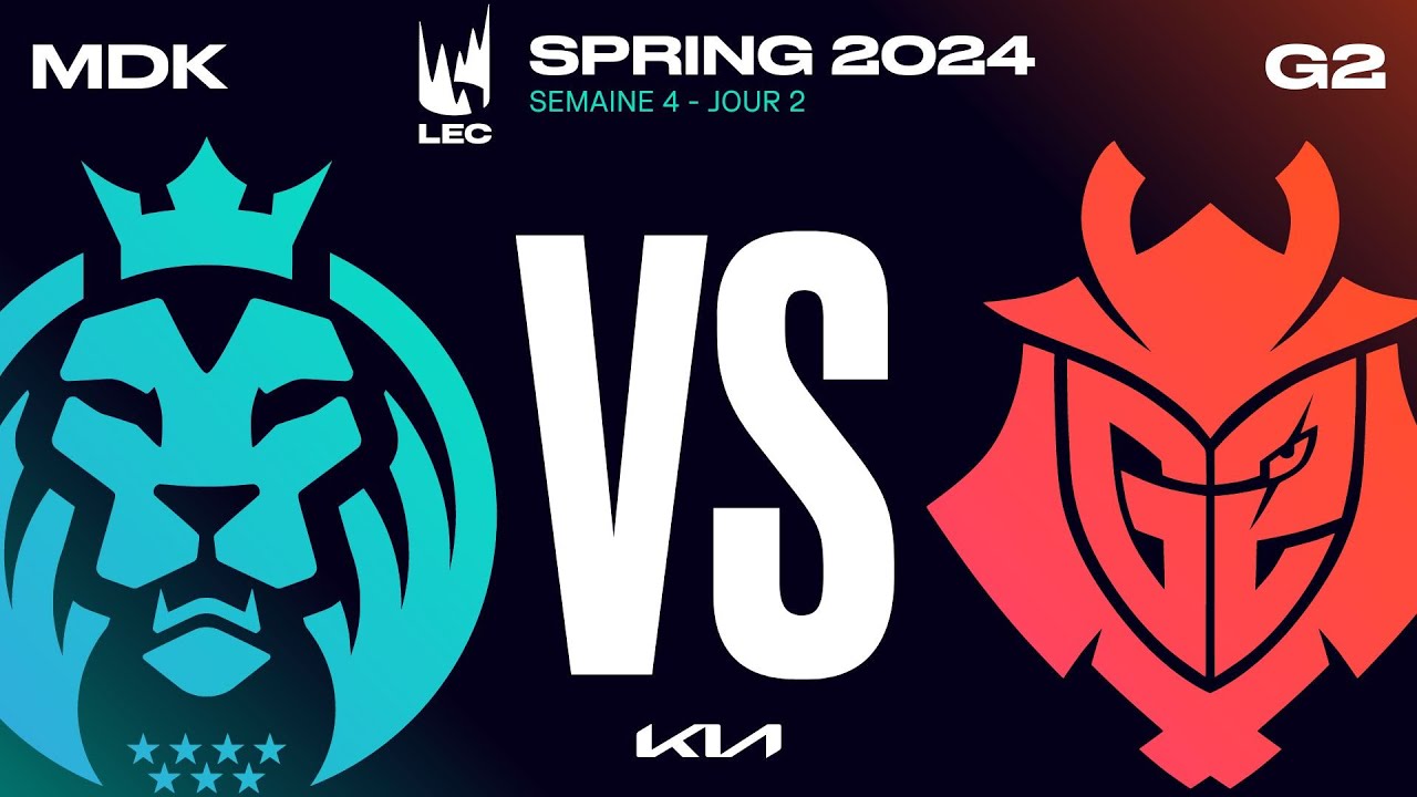 LEC Spring 2024 Upper Bracket Round 1 | MDK vs G2