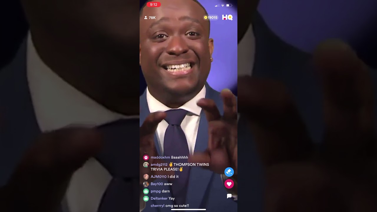 HQ Trivia (Classic (12Q) &bull; $5K prize/~$1 payout) Sunday 10 May 2020 9pm ET