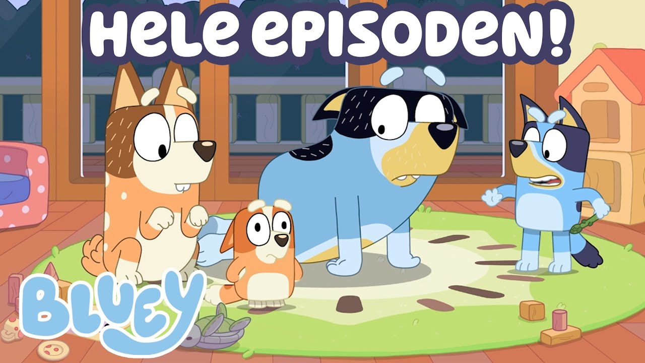 Asparges 🥬✨| Hele episoden | Bluey Norsk Offisiell Kanal