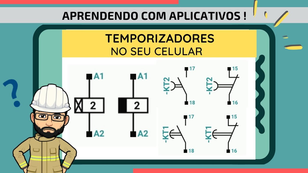 INCRÍVEL - Temporizadores no seu celular - Links na descrição ( Aula de Comandos Elétricos )