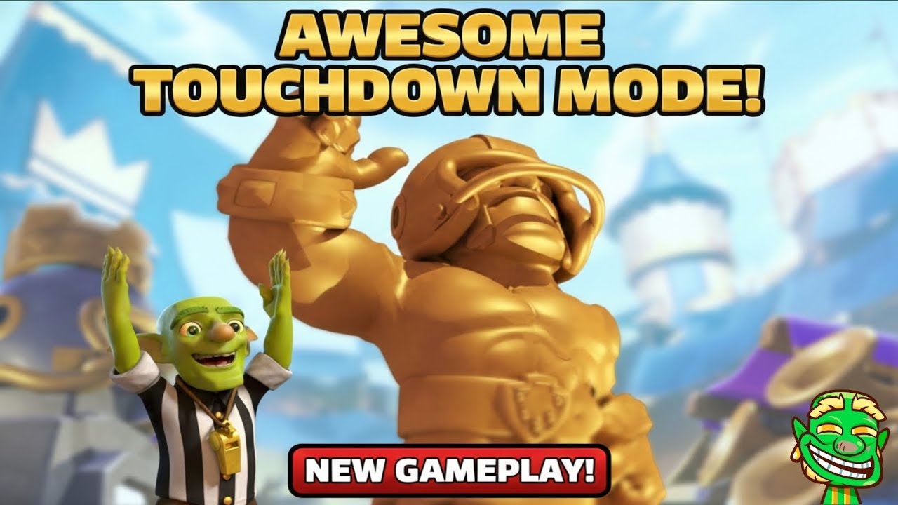 CRAZIEST COMEBACK IN CLASH ROYALE TOUCHDOWN MODE!