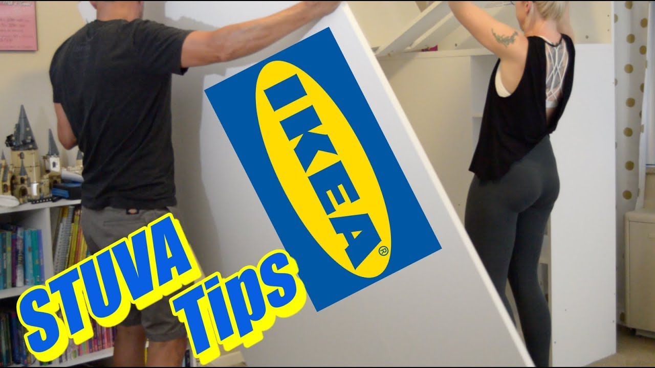 Советы по сборке кровати-чердака IKEA STUVA