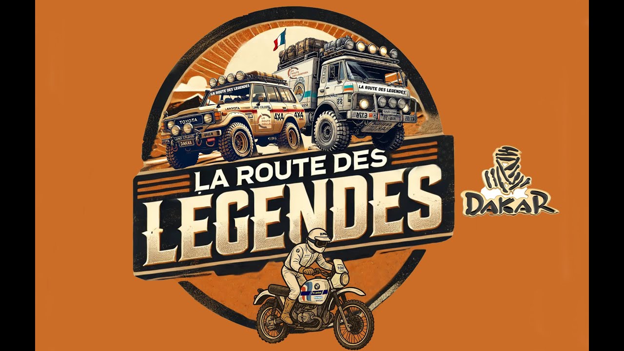 La route des Légendes du Paris Dakar en 2025