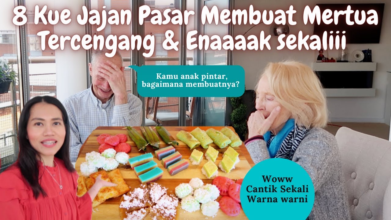 8 Kue Jajan Pasar Membuat Mertua Tercengang & Semua Suka